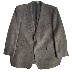 Donegal Mist Kevin & Howlin Sport Coat Mens 52L Herringbone Tweed Blazer Ireland